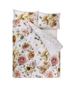 Housse de couette imprimée en percale de coton Pahari tuberose