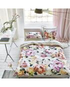 Housse de couette imprimée en percale de coton Tourangelle