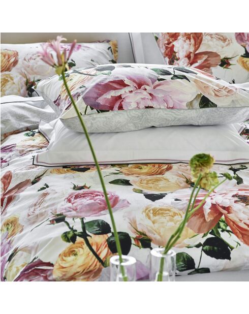 Housse de couette imprimée en percale de coton Tourangelle