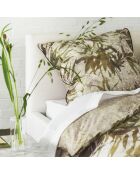 Housse de couette imprimée en percale de coton Jardin chinois