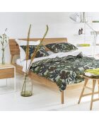 Housse de couette imprimée en percale de coton Tanjore