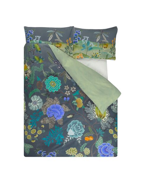 Housse de couette imprimée en percale de coton Brocart decoratif