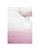 Housse de couette bicolore en percale de coton Shoshi