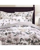 Housse de couette imprimée en satin de coton Shanghai garden