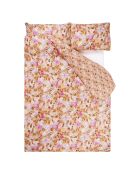 Housse de couette imprimée en satin de coton Giradon 240 x 220 cm