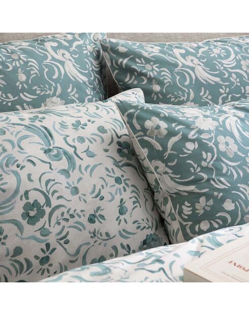 Housse de couette imprimée en percale de coton Kawana