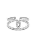 Anillo ajustable de acero inoxidable Tatiana