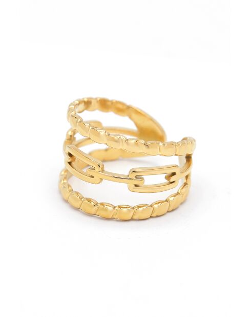 Anello regolabile Valerie in acciaio inossidabile