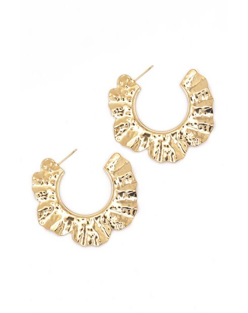 Oriane Creolen aus Edelstahl