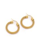 Estelle oorringen van roestvrij staal