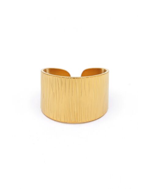 Anello regolabile Soraya in acciaio inossidabile