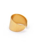 Anillo ajustable Soraya de acero inoxidable