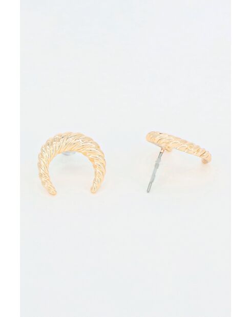 Boucles d'oreilles Carole acier inoxydable