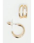 Camille Creolen aus Edelstahl