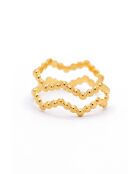 Anillo ajustable de acero inoxidable Therese