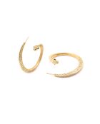 Zina Creolen aus Edelstahl