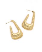 Lenais Creolen aus Edelstahl