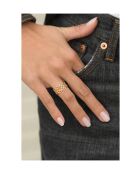 Anello regolabile Yolande in acciaio inossidabile