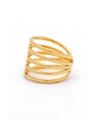 Bague ajustable Bérénice acier inoxydable