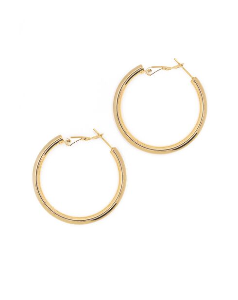 Eden Creolen aus Edelstahl