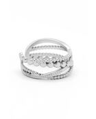 Anillo ajustable Sybille de acero inoxidable