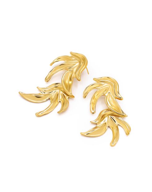 Boucles d'oreilles Emiliana acier inoxydable