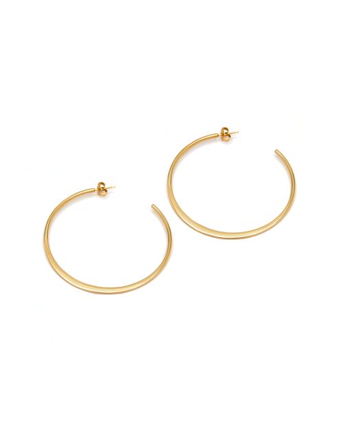 Creoles Deborah acier inoxydable