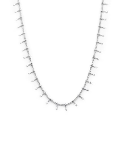 Collar Silvia de acero inoxidable