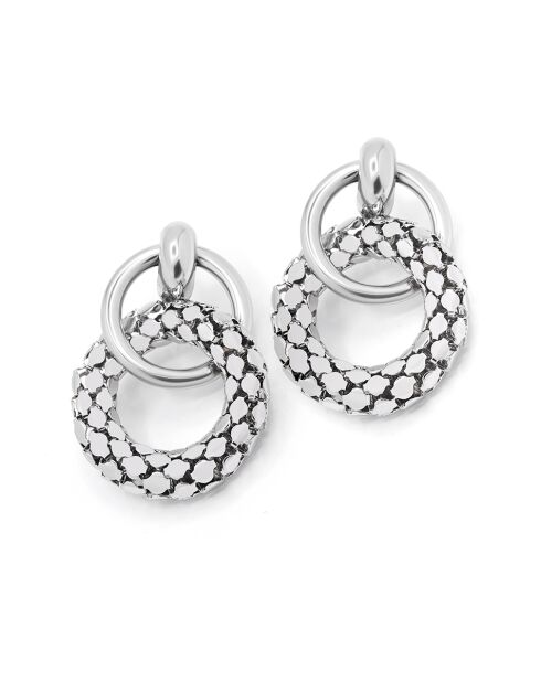 Pendientes Roxane de acero inoxidable