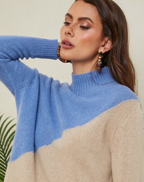 Pull en Laine mélangée Csorna jeans