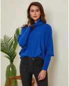 Pull Karcag bleu royal