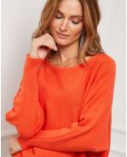Pull Jackson en Cachemire  mélangé orange