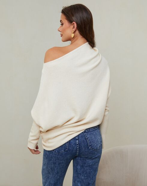 Poncho Isaszeg écru