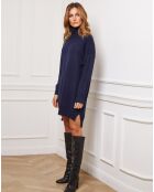 Robe en Cachemire mélangé Abufera marine