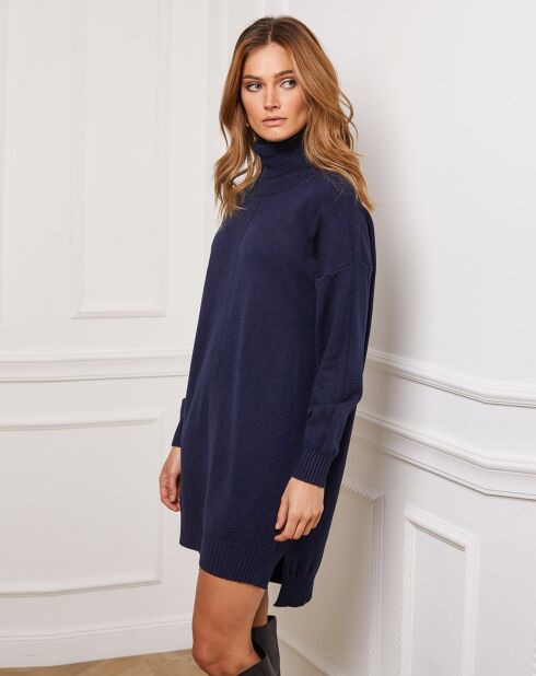 Robe en Cachemire mélangé Abufera marine