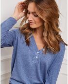 Pull Drival indigo