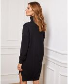 Robe en Cachemire mélangé Abufera noire