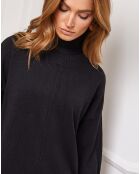 Robe en Cachemire mélangé Abufera noire