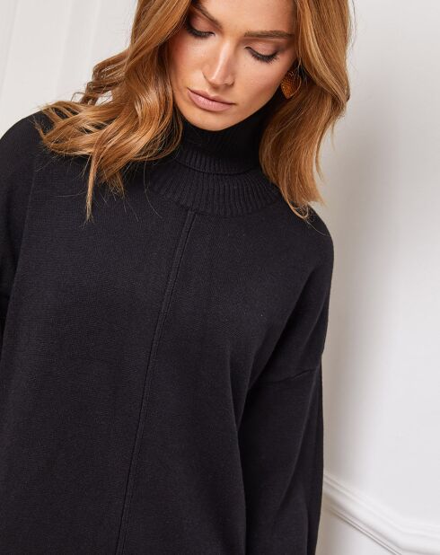 Robe en Cachemire mélangé Abufera noire