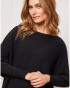 Pull Jackson en Cachemire mélangé noir