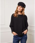 Pull Jackson en Cachemire mélangé noir