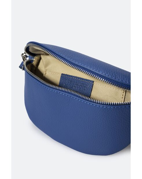 Banana Isla in pelle blu - 23x1x15 cm