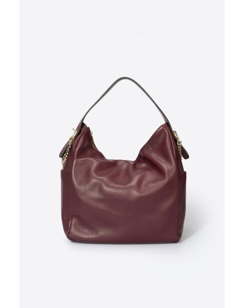 Borsa a tracolla Mora Vin in pelle - 43x17x29 cm