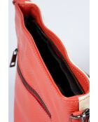 4351 Borsa a tracolla in pelle rossa - 36x 10x23 cm