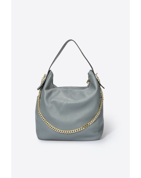 4241 Borsa a tracolla Céleste in pelle - 43x17x29 cm