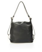 Borsa a tracolla Tivoli in pelle nera - 39x16x30 cm