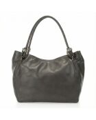 Borsa a tracolla Vinnie in pelle nera - 32x14x28 cm