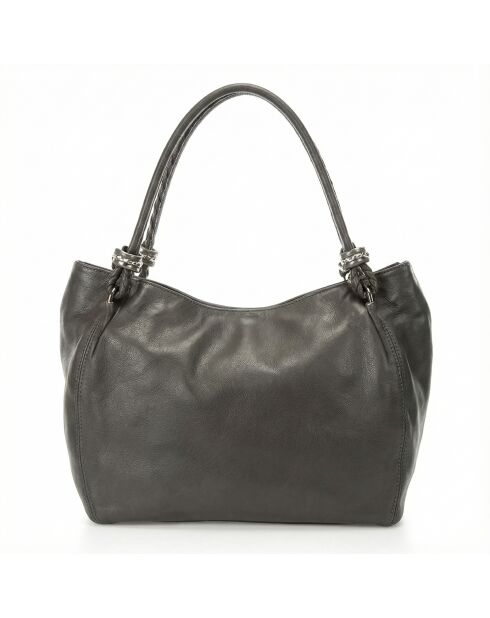 Borsa a tracolla Vinnie in pelle nera - 32x14x28 cm