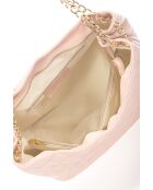 6938 Borsa a tracolla in pelle rosa - 35x15x37 cm