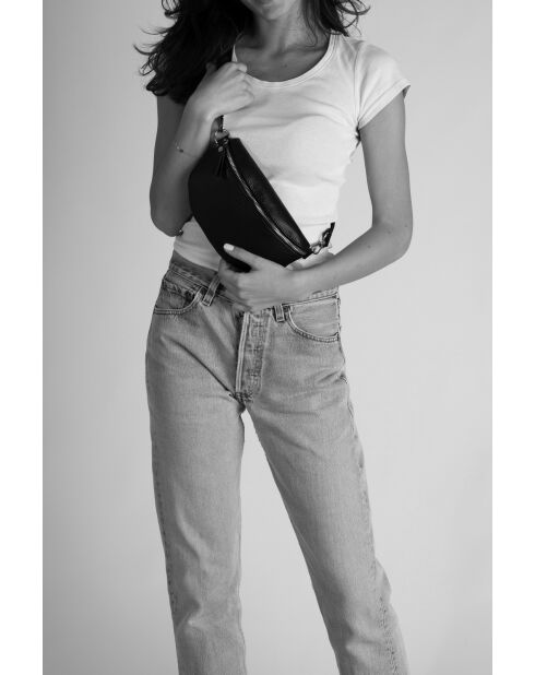 Poudre Isla in pelle Banana - 23x1x15 cm